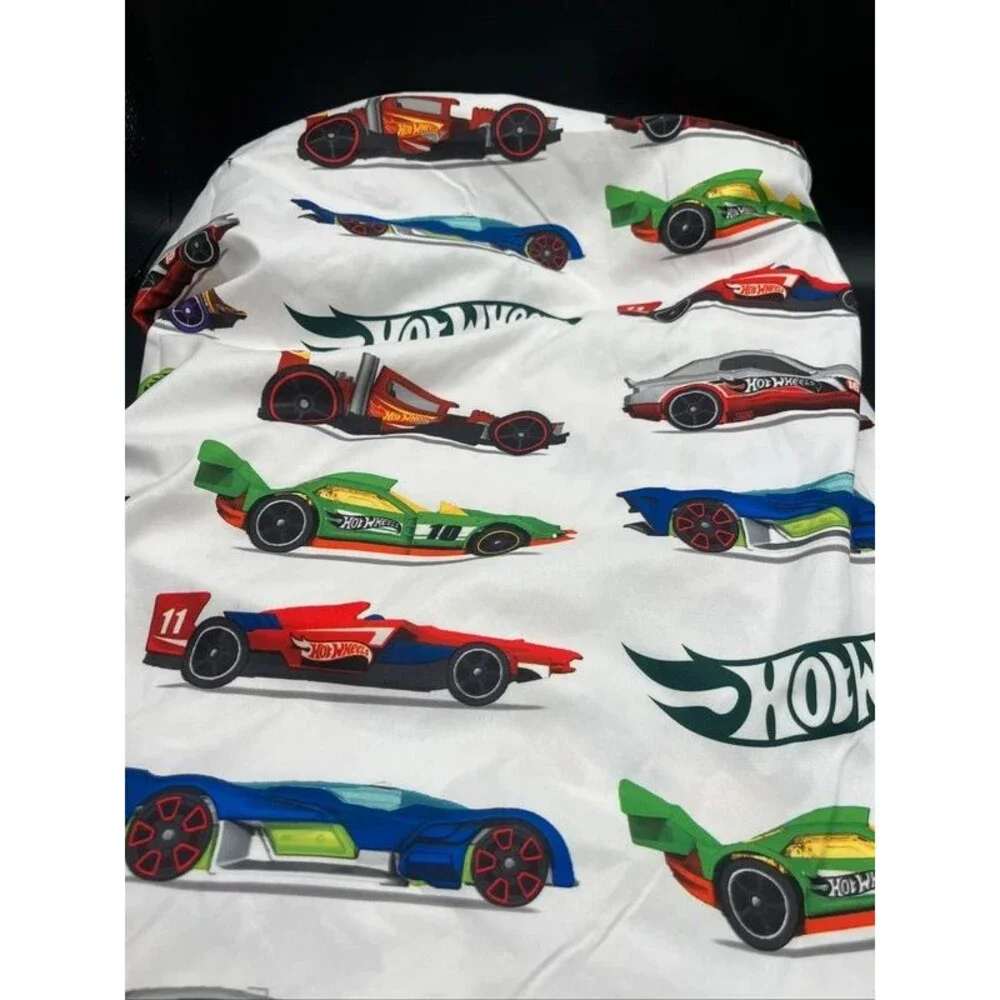 Pottery barn hot wheels, twin TOP Sheet ONLY
